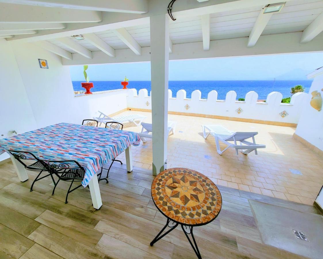 Appartement Seafront House Gabbiano Azzurro à Santa Flavia Extérieur photo
